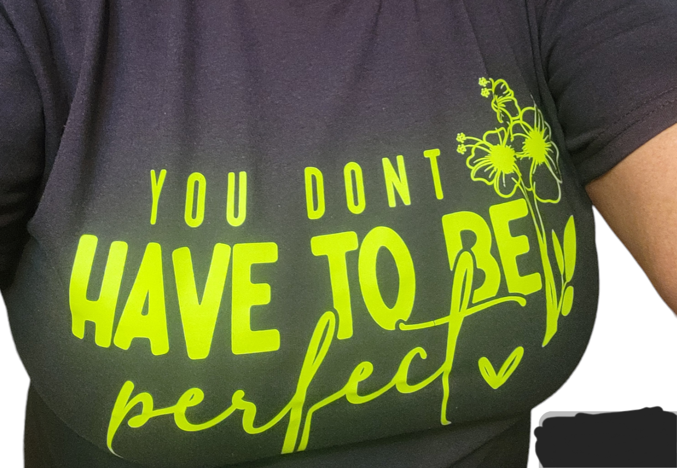Short Sleeve Black Tee