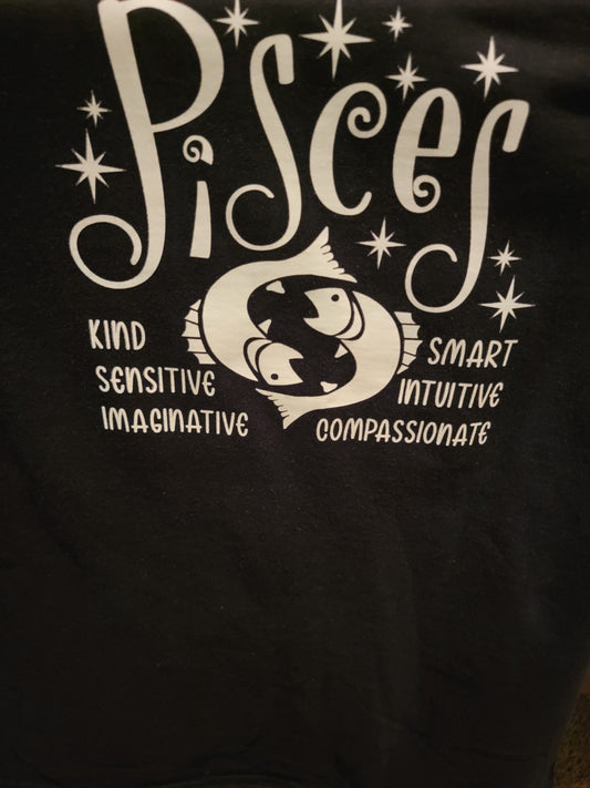 Pisces GLOW IN THE DARK Tee